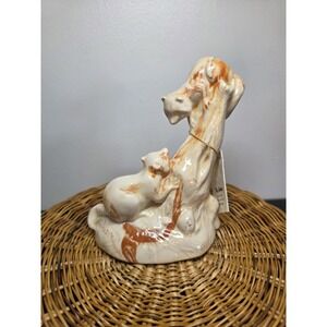 Alabama Clay Raccoons Peach/Rust Classic Vintage Home decor